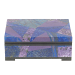 Шкатулка из натурального камня лазурит и чароит Stone Casket варинант исполнения - 2 | Loft Concept во Владивостоке