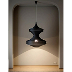 Подвесной вязаный черный светильник «Моника» варинант исполнения - 5 | Loft Concept во Владивостоке