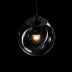 Подвесной светильник Selene Glass Ball Ceiling Lights Black  40 cm варинант исполнения - 2 | Loft Concept во Владивостоке
