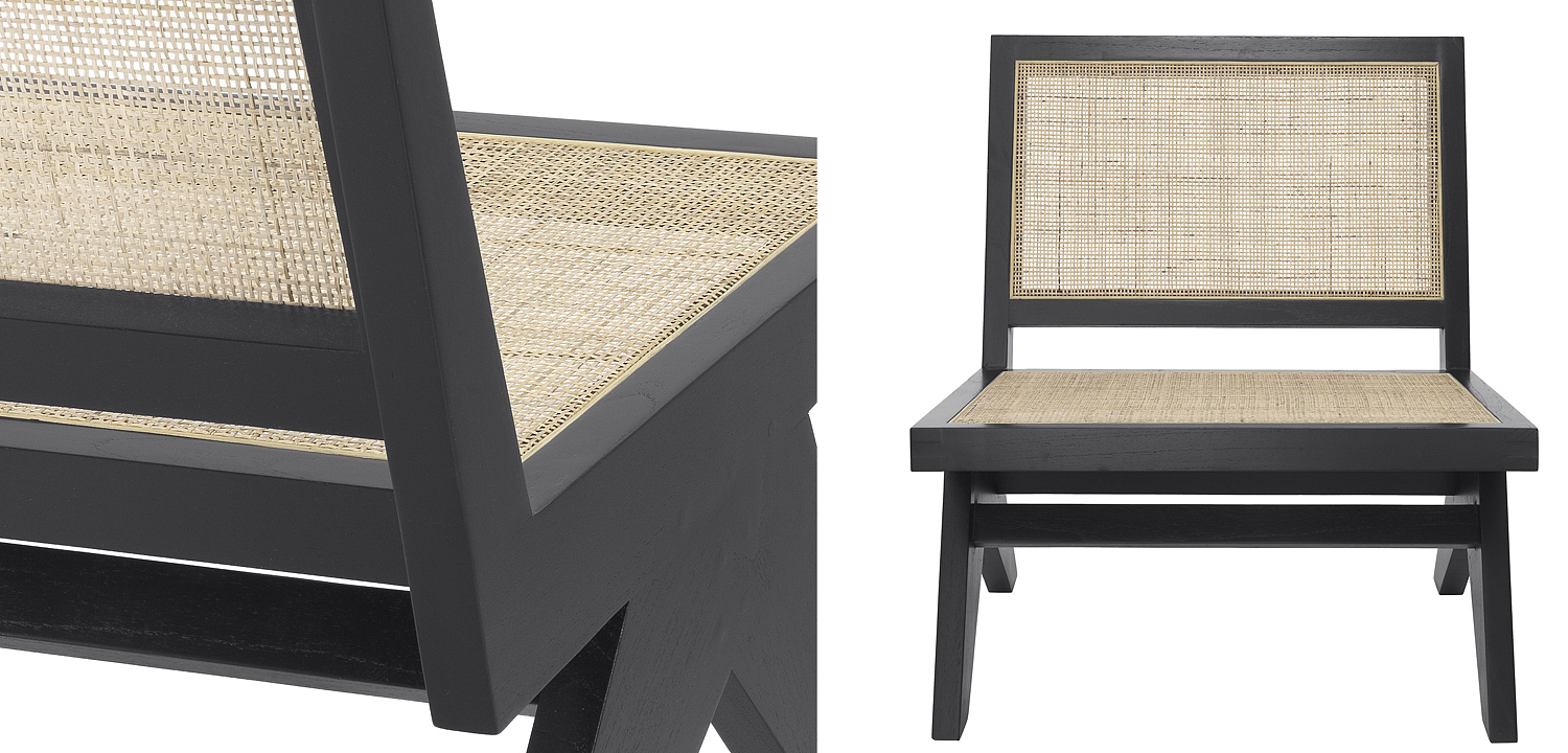 Кресло Eichholtz Chair Romee black Кресло Eichholtz Chair Romee black - Loft-Concept во Владивостоке