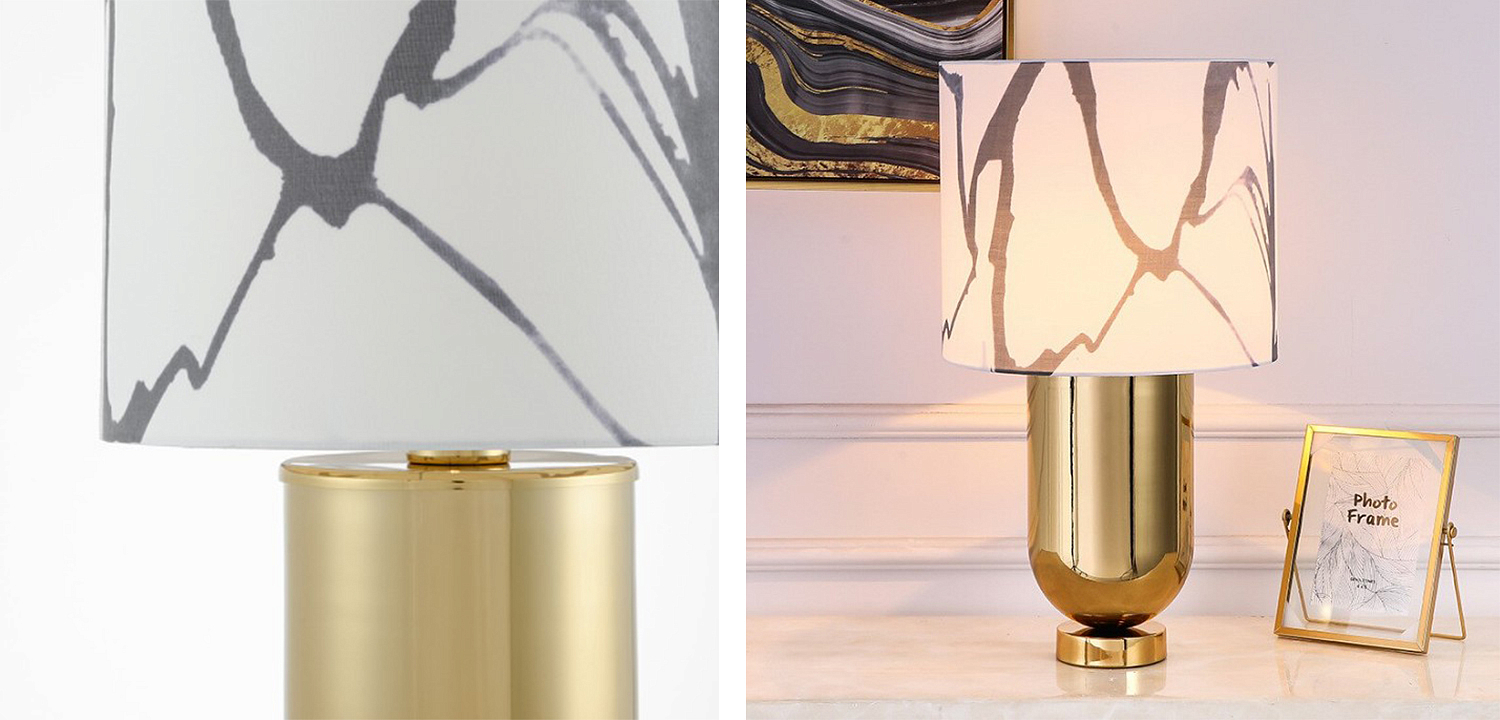 Настольная лампа Adeline Gold Table Lamp Настольная лампа Adeline Gold Table Lamp - Loft-Concept во Владивостоке