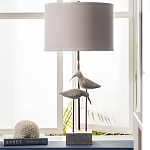 Настольная лампа с декором в виде птиц Coastal варинант исполнения - 2 | Loft Concept во Владивостоке