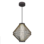 Подвесной светильник с плетеным металлическим каркасом Metal Interweaving варинант исполнения - 1 | Loft Concept во Владивостоке