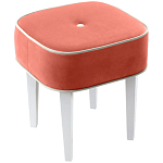 Квадратный мягкий пуф на белых ножках Winton Pouf Square варинант исполнения - 15 | Loft Concept во Владивостоке