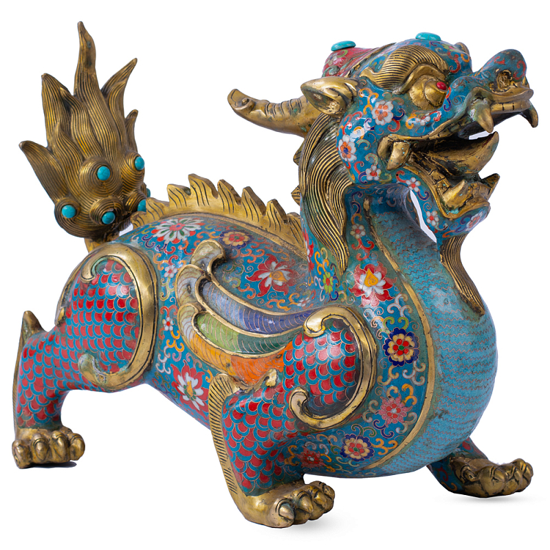 Большой Бронзовый Китайский дракон Мульти во Владивостоке | Loft Concept 