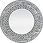 Настенное зеркало Black and white mosaic варинант исполнения - 1 | Loft Concept во Владивостоке