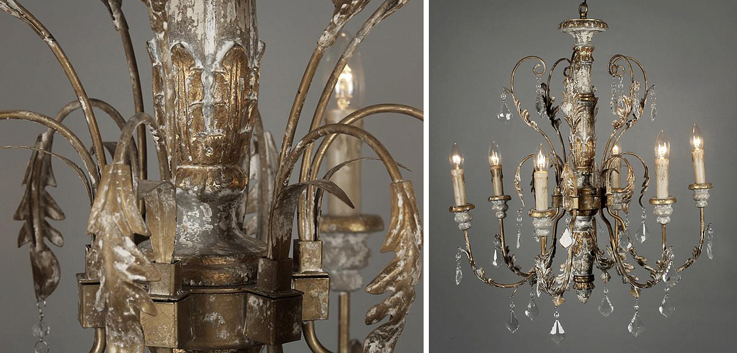 Люстра Narcisse Provence Chandelier Люстра Narcisse Provence Chandelier - Loft-Concept во Владивостоке