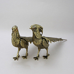 Статуэтка бронзовая пара Фазаны Bronze Birds варинант исполнения - 3 | Loft Concept во Владивостоке