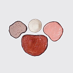 Сет из 4-х тарелок «QARTZITE» варинант исполнения - 1 | Loft Concept во Владивостоке