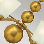 Люстра с матовыми конусными плафонами и декоративными элементами в форме шаров Hinkley варинант исполнения - 8 | Loft Concept во Владивостоке