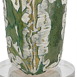 Настольная лампа керамическая с кремовым абажуром Scenic Column варинант исполнения - 2 | Loft Concept во Владивостоке