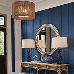 Настольная лампа с корпусом из цветков колокольчика Cascade of Blue Flowers варинант исполнения - 3 | Loft Concept во Владивостоке