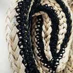 Арт-Объект из нитей Черно-Белый портрет Joana Schneider  варинант исполнения - 2 | Loft Concept во Владивостоке