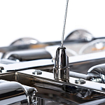 Люстра с круглыми стеклянными подвесками Cardiel Smok Glass Chandelier варинант исполнения - 5 | Loft Concept во Владивостоке