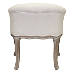 Кресло низкое в стиле прованс Бежевый Лен Louis French Armchair  варинант исполнения - 2 | Loft Concept во Владивостоке