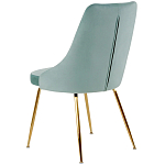 Стул в мятной велюровой обивке Ward Mint Velour Chair варинант исполнения - 4 | Loft Concept во Владивостоке