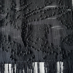 Гобелен из шерсти мериноса с узелками Ночь  варинант исполнения - 1 | Loft Concept во Владивостоке