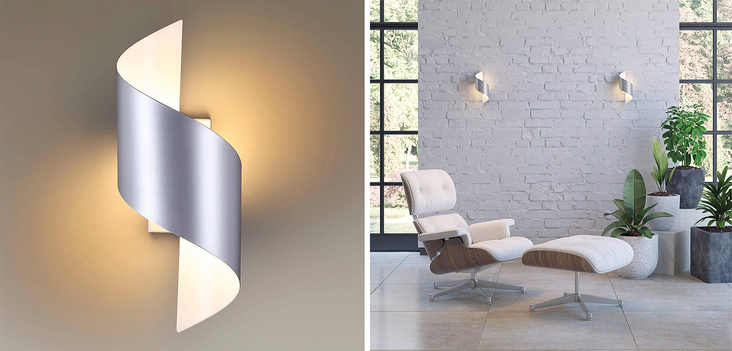 Бра Silver Locken Wall Lamp Бра Silver Locken Wall Lamp - Loft-Concept во Владивостоке