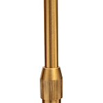 Торшер с мраморным столиком и золотым плафоном Ezio Floor Lamp варинант исполнения - 3 | Loft Concept во Владивостоке