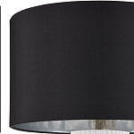 Настольная лампа с белым фактурным корпусом и черным абажуром Twisted варинант исполнения - 3 | Loft Concept во Владивостоке