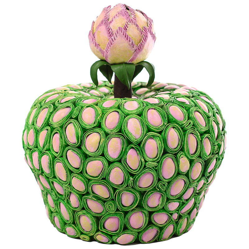 Статуэтка тропический фрукт Tropical Fruit Green Pink Flower Зеленый Розовый Статуэтка тропический фрукт Tropical Fruit Green Pink Flower Зеленый Розовый во Владивостоке | Loft Concept