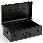 Металлический сундук Metal Chest Black варинант исполнения - 2 | Loft Concept во Владивостоке