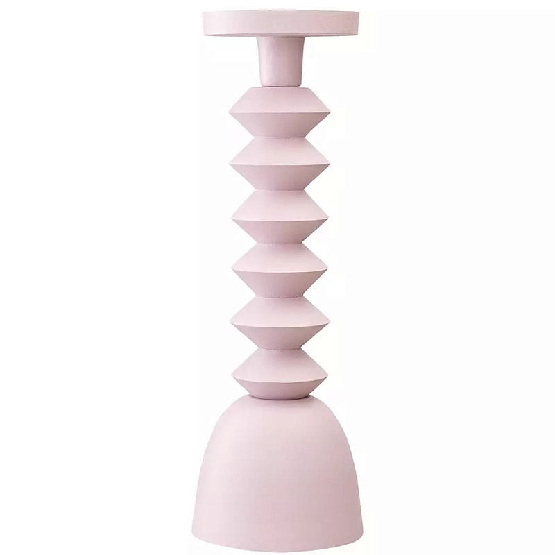 Подсвечник фигурный розовый Bright Accent 36 см Розовый Подсвечник фигурный розовый Bright Accent 36 см Розовый во Владивостоке | Loft Concept