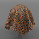 Мебельная ткань Шенилл терракотовый цвет 142 см T4-58 варинант исполнения - 10 | Loft Concept во Владивостоке