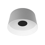 Потолочный светильник с цилиндрическим серым металлическим абажуром 25 Urban Dome варинант исполнения - 1 | Loft Concept во Владивостоке