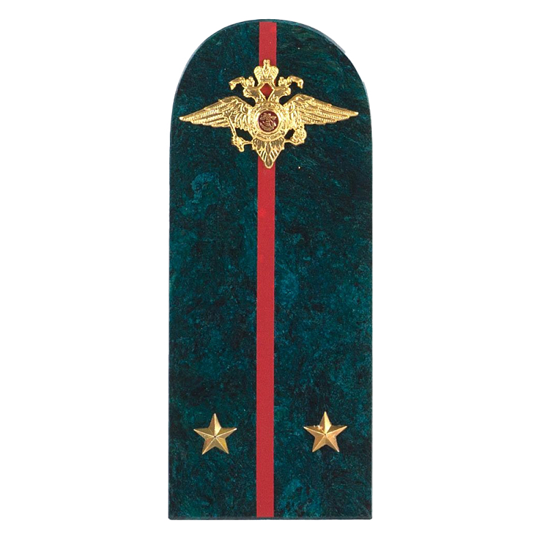 Сувенир Погон МВД из натурального камня змеевик Souvenir Epaulets Змеевик Красный Золотой Сувенир Погон МВД из натурального камня змеевик Souvenir Epaulets Змеевик Красный Золотой во Владивостоке | Loft Concept