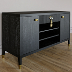 Комод-буфет Elsa Dreams Black с открытыми полками   варинант исполнения - 2 | Loft Concept во Владивостоке