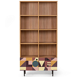 Широкий стеллаж с принтом Elise Rack варинант исполнения - 6 | Loft Concept во Владивостоке