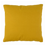 Подушка декоративная хлопковая горчичного цвета с абстрактным принтом Elysian Flow Sunset варинант исполнения - 2 | Loft Concept во Владивостоке