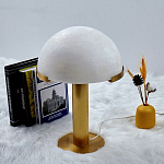 Настольная лампа c абажуром в форме купола из натурального камня  Heavenly Harmony варинант исполнения - 4 | Loft Concept во Владивостоке