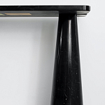 Консоль чёрная на 2-х конусообразных ножках Eros варинант исполнения - 3 | Loft Concept во Владивостоке