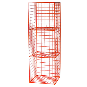 Стеллаж Carney Orange Industrial Metal Rust Rack