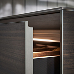 Кухонный гарнитур из массива дерева и камня HI-LINE 6 FRAME DOOR Dada Engenereed Kitchen варинант исполнения - 9 | Loft Concept во Владивостоке