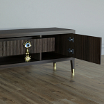 TV-тумба Дизайнерская Elsa Dreams Walnut варинант исполнения - 4 | Loft Concept во Владивостоке