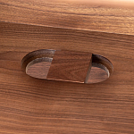 ТВ-тумба из массива ореха Robinett Wooden TV Stand варинант исполнения - 6 | Loft Concept во Владивостоке