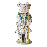 Подсвечник в виде собачки из фарфора с бронзовыми элементами Eden Garden варинант исполнения - 4 | Loft Concept во Владивостоке