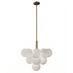 Люстра круглая со стеклянными сферами Maleficent варинант исполнения - 4 | Loft Concept во Владивостоке