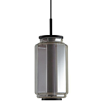 Подвесной светильник с дымчатым плафоном Jarrty 27 см варинант исполнения - 1 | Loft Concept во Владивостоке