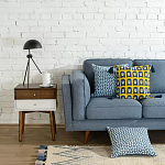 Чехол на подушку с двусторонним принтом и кисточками Ophelia Grove варинант исполнения - 4 | Loft Concept во Владивостоке