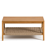 Стол журнальный для сада из акации Breathe Nature варинант исполнения - 2 | Loft Concept во Владивостоке