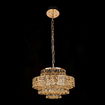 Люстра хрустальная в неоклассическом стиле на золотистом каркасе Majesty варинант исполнения - 2 | Loft Concept во Владивостоке