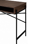 Стол рабочий в стиле лофт с ящиком и нишей для хранения Urban Style Space 2 варинант исполнения - 5 | Loft Concept во Владивостоке