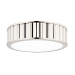 Потолочный светильник с гофрированным серебрянным абажуром Millennium варинант исполнения - 1 | Loft Concept во Владивостоке