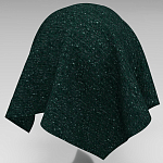 Мебельная ткань Шенилл темно-зеленый цвет 138 см T4-36 варинант исполнения - 2 | Loft Concept во Владивостоке