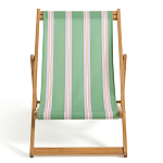 Шезлонг из акации и ткани Argentina варинант исполнения - 4 | Loft Concept во Владивостоке