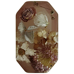 Шкатулка из эпоксидной смолы с цветами розовая Epoxy Resin Flowers Box Pink варинант исполнения - 1 | Loft Concept во Владивостоке